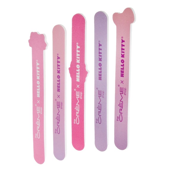 NEW LIMITED EDITION The Crème Shop x Hello Kitty 5Pk Nail Files - Picture 3 of 12